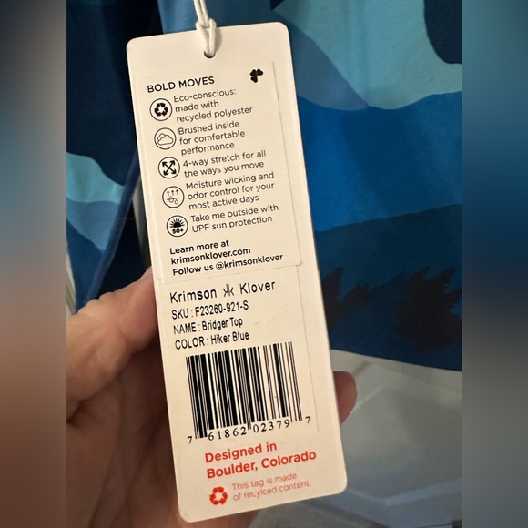 KRIMSON KLOVER BRIDGER TOP NWT - Picture 7 of 7